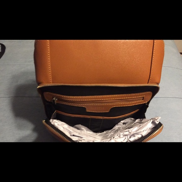 Spectacular Barneys New York leather backpack main image 8